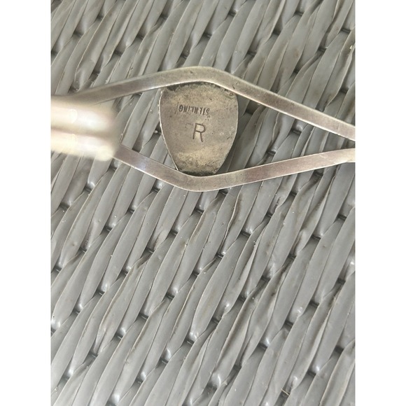 Vintage Sterling Blue Lace agate Navajo Roy Buck Cuff Bracelet - Picture 4 of 6